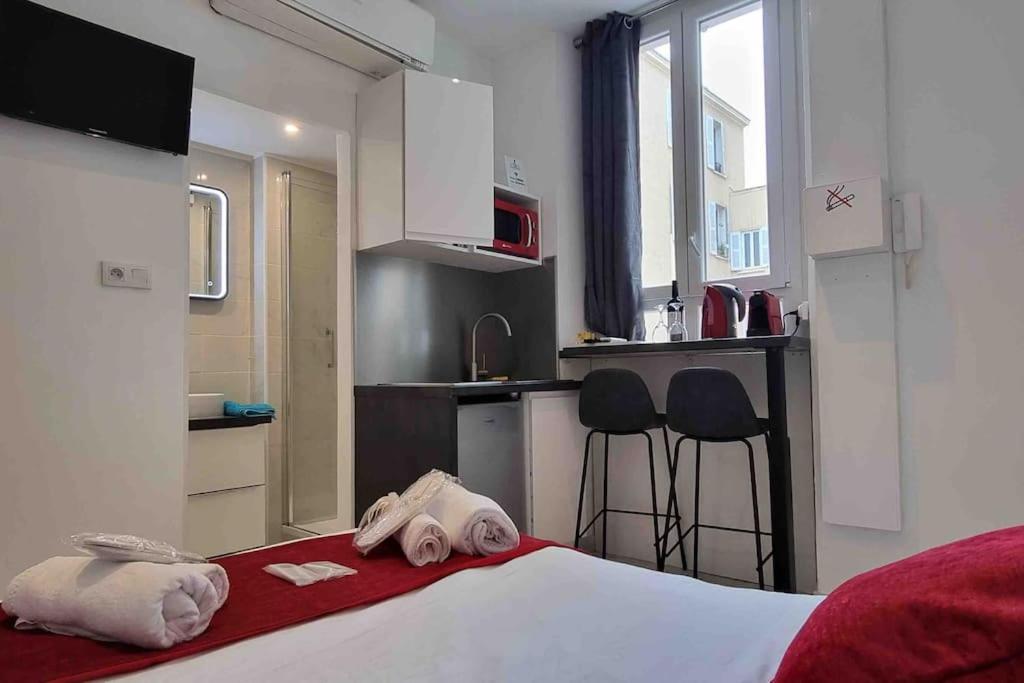 Sweet Home Marceau 6 Studios Hyper Centre Proche De La Mer Et Du Palais カンヌ エクステリア 写真